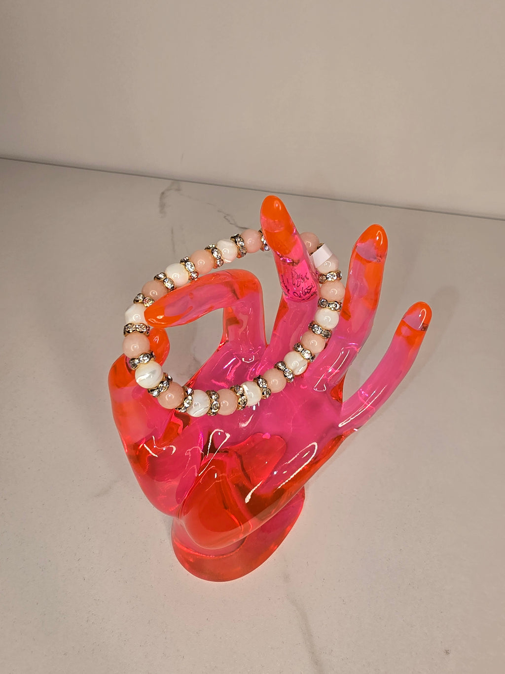 "Pink Blush" Reki Charged Bracelet