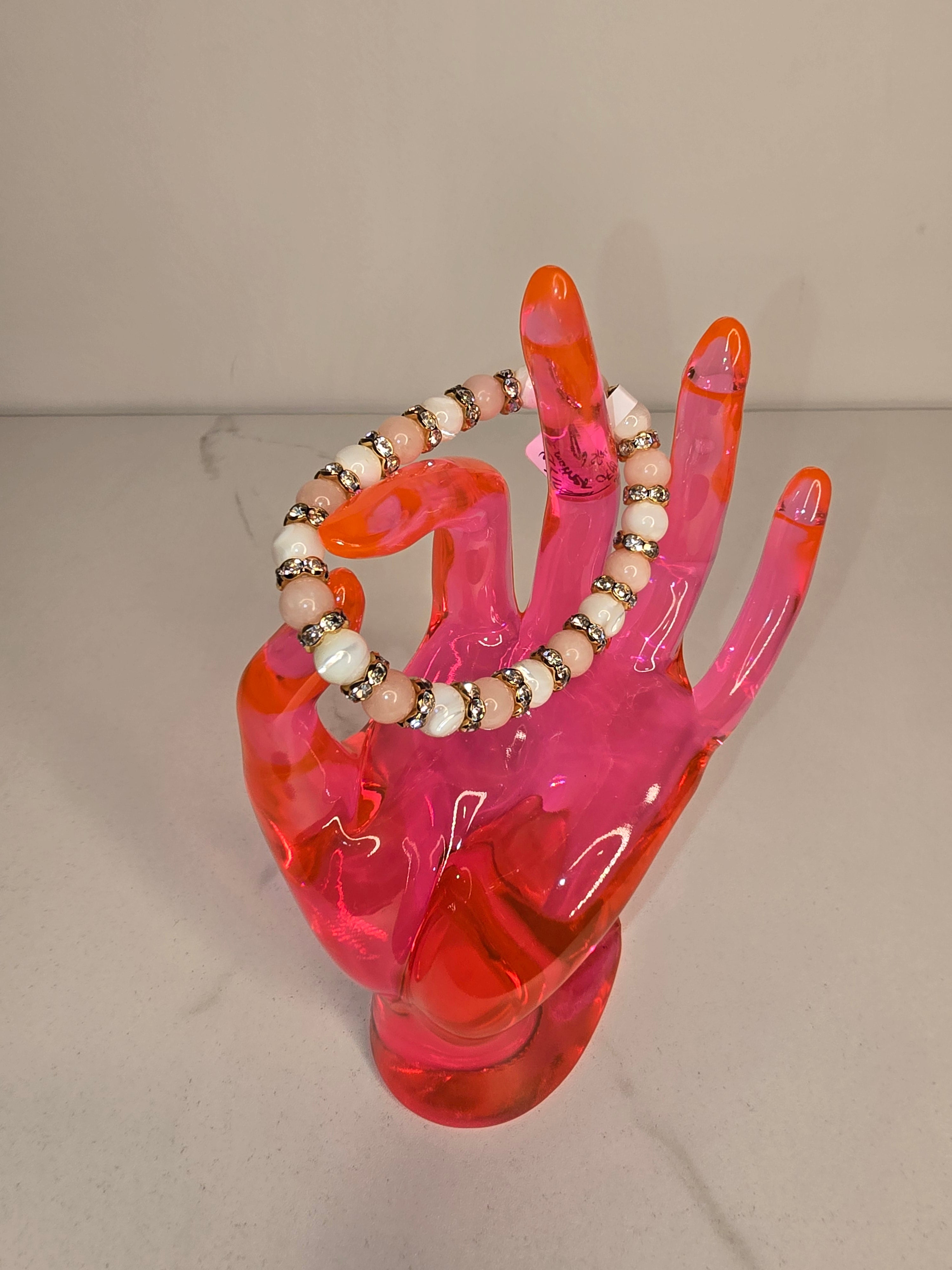 "Pink Blush" Reki Charged Bracelet