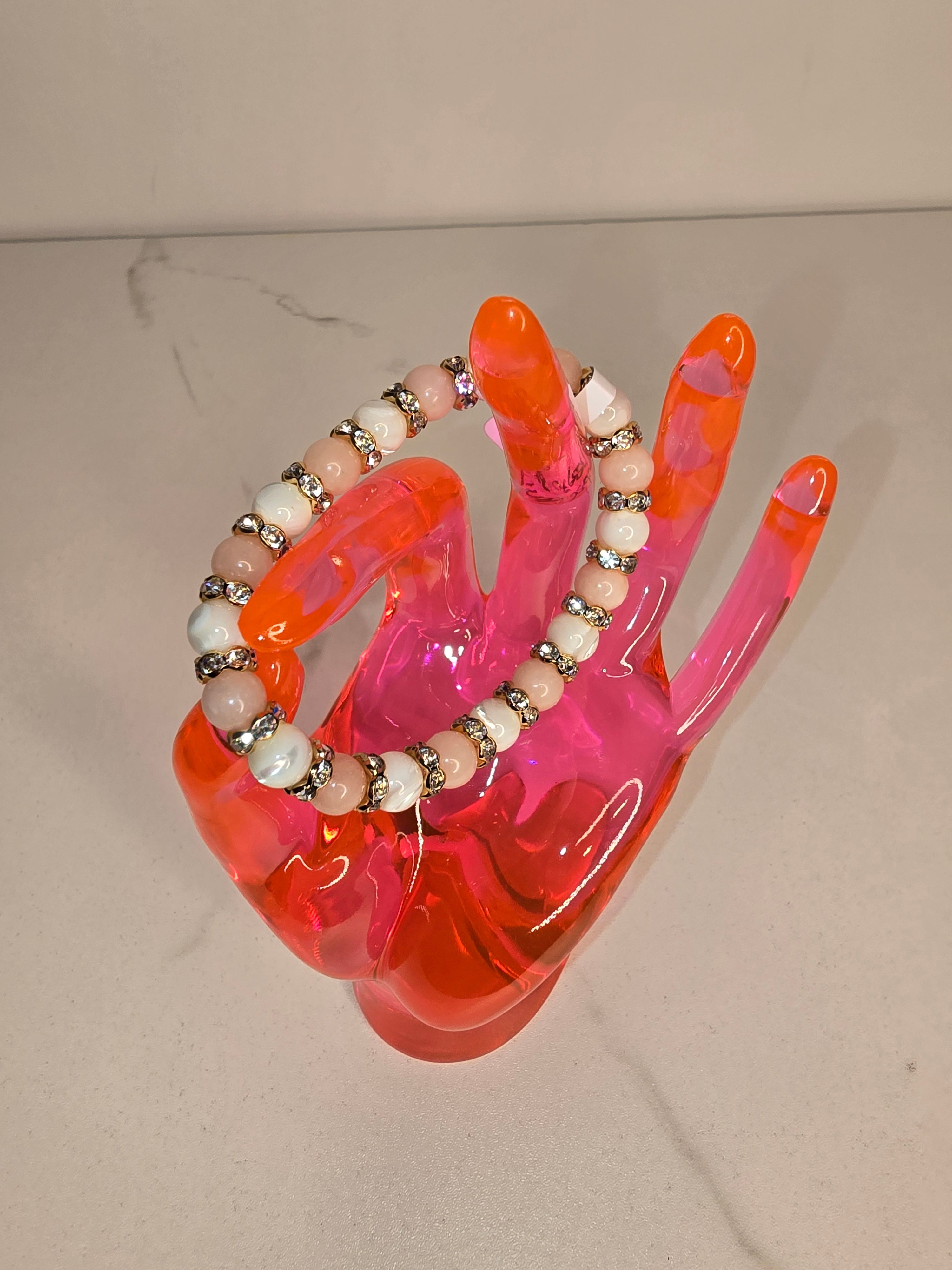 "Pink Blush" Reki Charged Bracelet